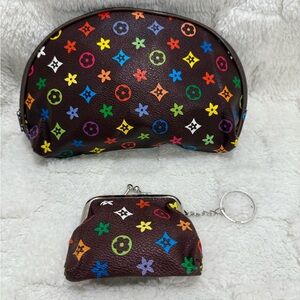 Multicolor Cosmetic Bag Set